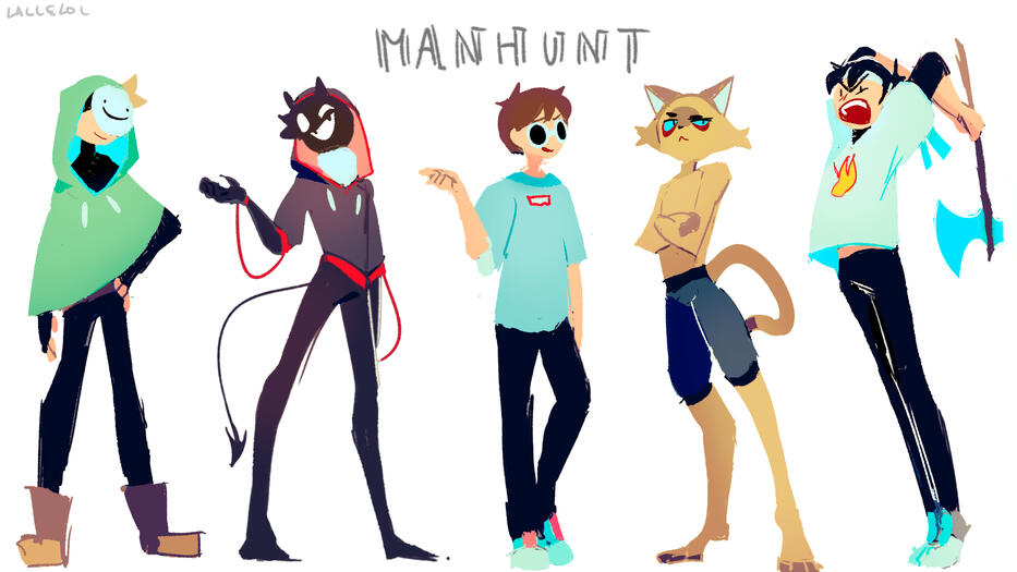 Character Lineup Concept Art