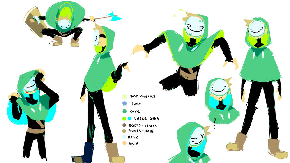 Dream's Poncho Design